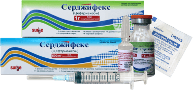 СЕРДЖИФЕКС порошок 500мг N1