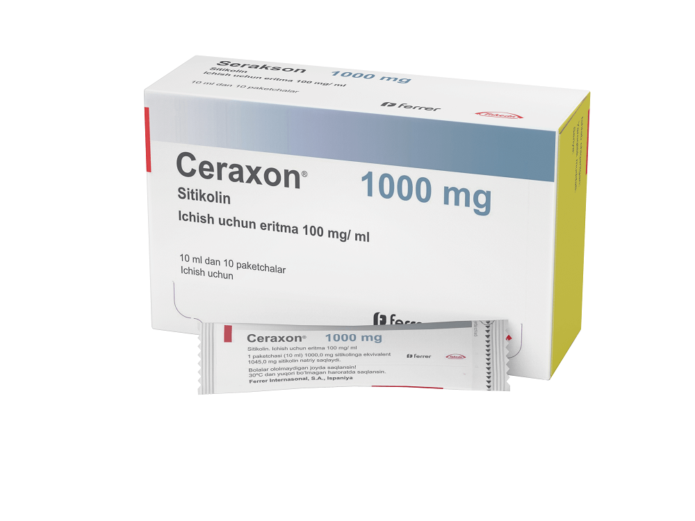 ЦЕРАКСОН раствор для инъекций 1000мг/4мл N5