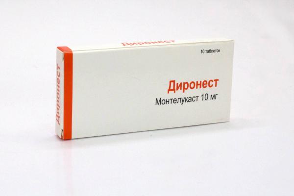 ДИРОНЕСТ таблетки 10мг N10