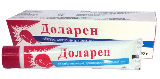 ДОЛАРЕН гель 20г