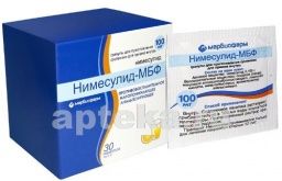 НИМЕСУЛИД МБФ 0,1 гранулы N30