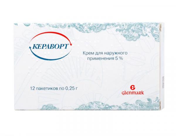 КЕРАВОРТ 0,25 крем 5% N12