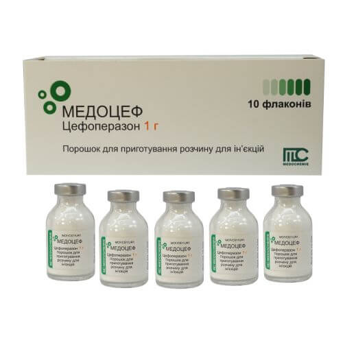 МЕДОЦЕФ порошок 1,0г N1