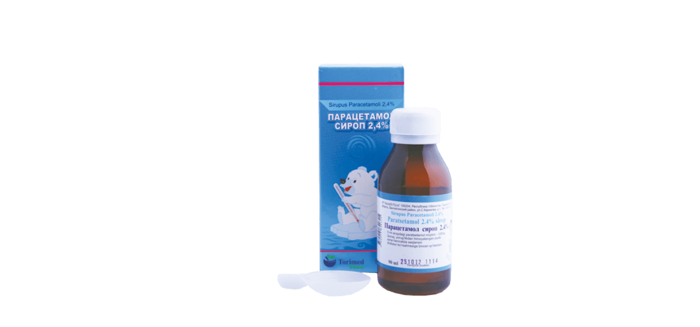 ПАРАЦЕТАМОЛ сироп 2,4%