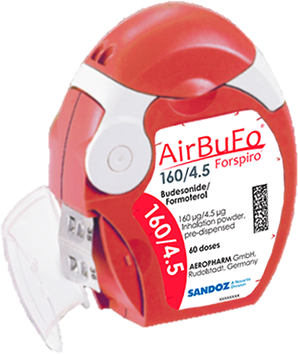 ЭРБУФО ФОРСПИРО порошок 160 мкг/4,5 мкг 60 доз