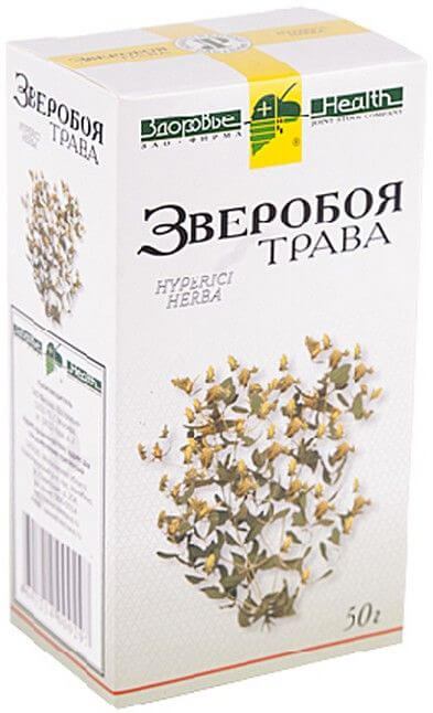 ЗВЕРОБОЯ ТРАВА 50,0/ЗДОРОВЬЕ