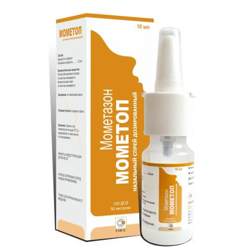 МОМЕТОП спрей назальный 10 мл 50мкг 100 доз N1