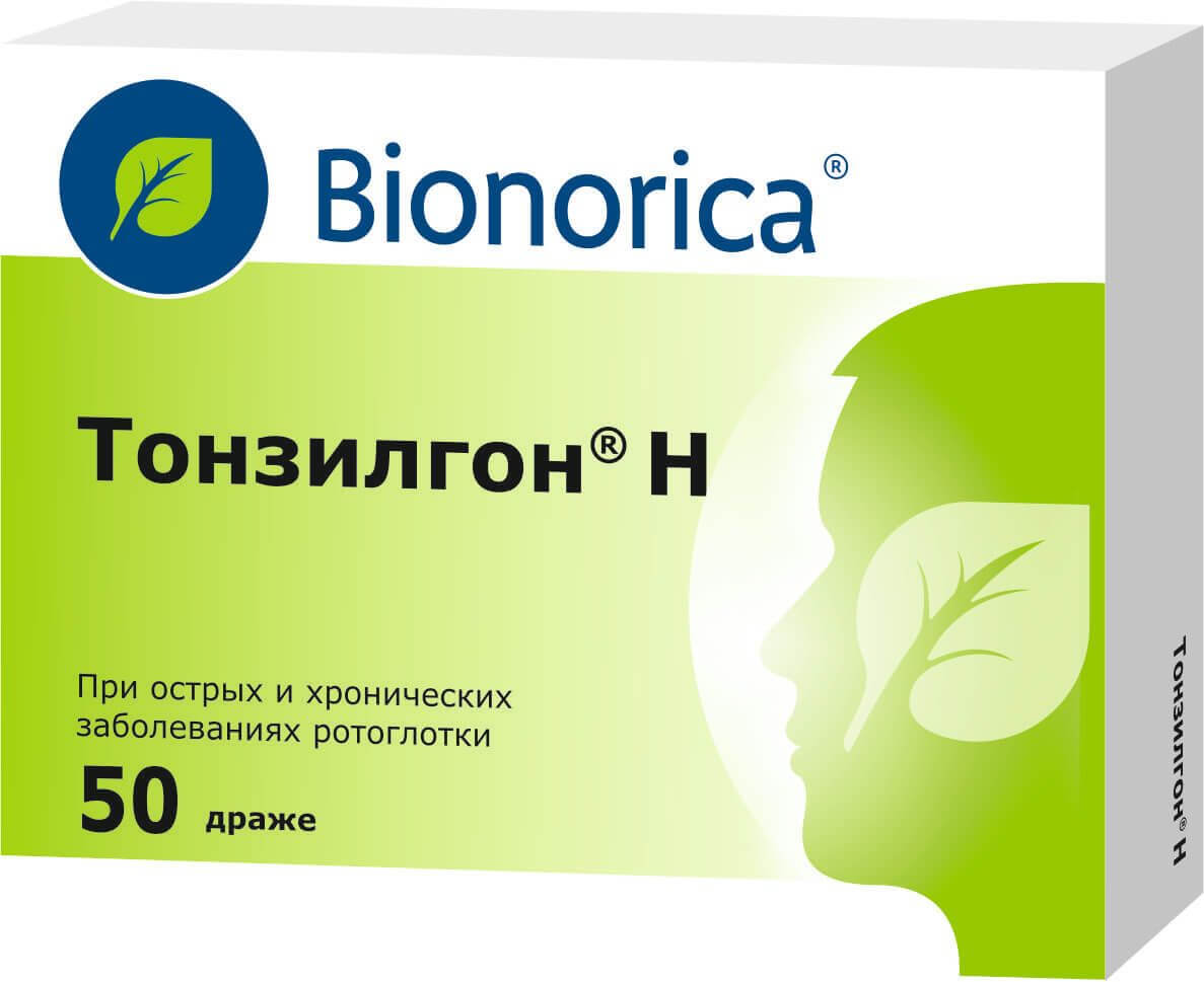 ТОНЗИЛГОН Н драже N50