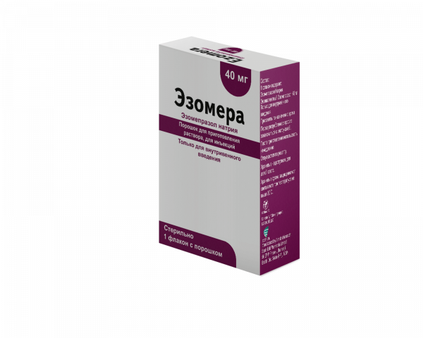 ЭЗОМЕРА порошок 40мг N1
