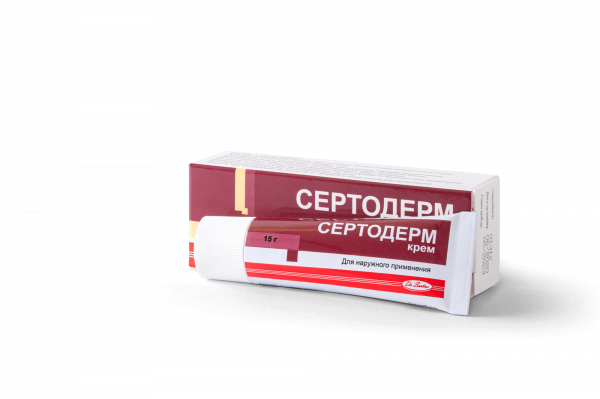 СЕРТОДЕРМ крем 15г