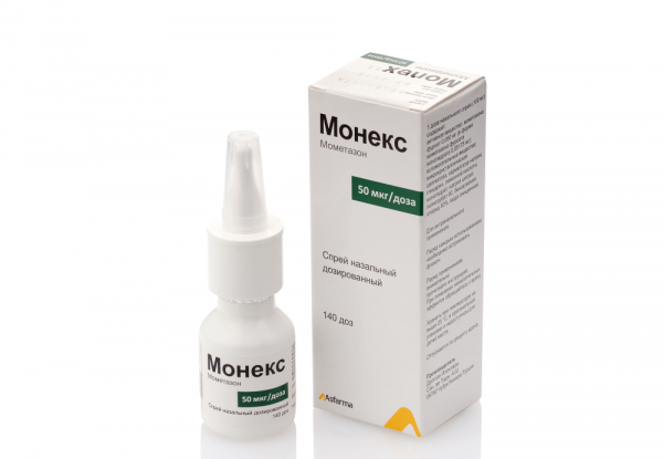 МОНЕКС спрей 50мкг N140