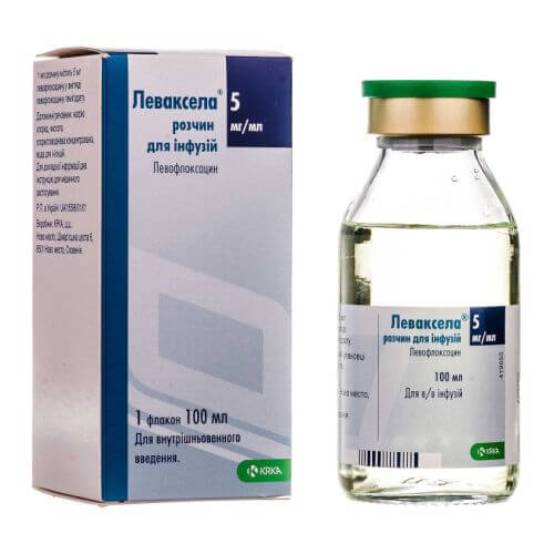 ЛЕВАКСЕЛА раствор для инфузий 100мл 5мг/мл N1