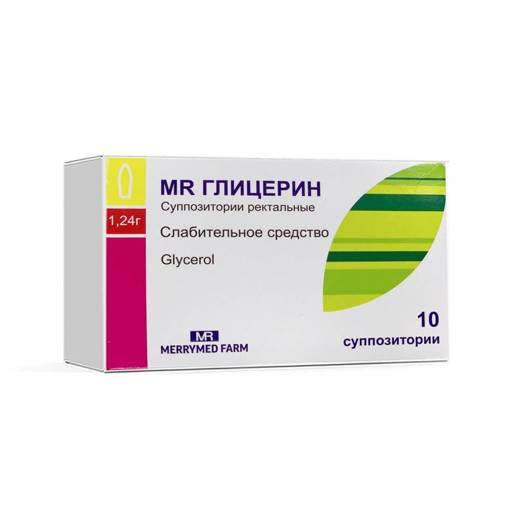 MR ГЛИЦЕРИН суппозитории 1,24г N10