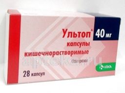 УЛЬТОП 0,04 капсулы N28