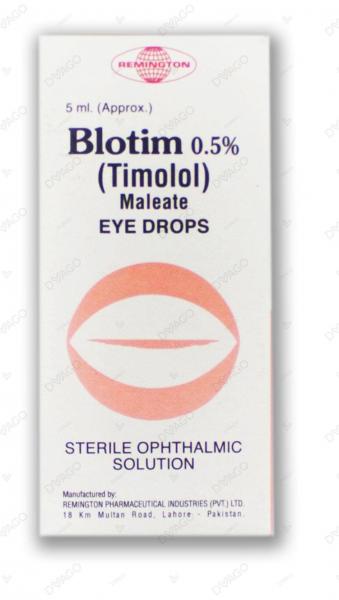 БЛОТИМ капли глазные 5мл 0,5%