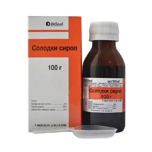 СОЛОДКИ 100,0 сироп