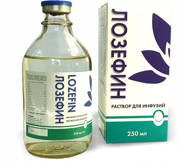 ЛОЗЕФИН раствор 250 мл N1