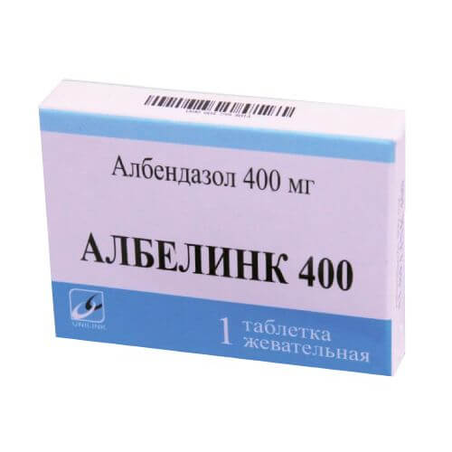 АЛБАДОЛ 400 порошок 400мг N10