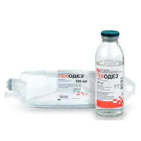 ГЕКОДЕЗ раствор для инфузий 200мл 60мг/мл