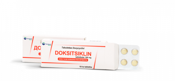 ДОКСИЦИКЛИН таблетки 100мг N10