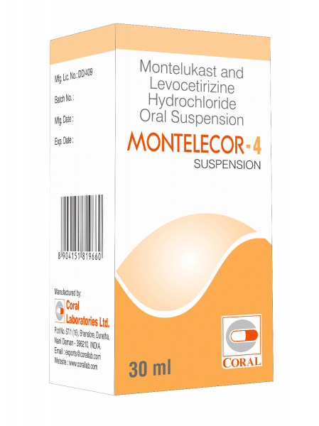 МОНТЕЛЕКОР 4 суспензия 30мл