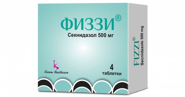 ФИЗЗИ таблетки 500мг N4