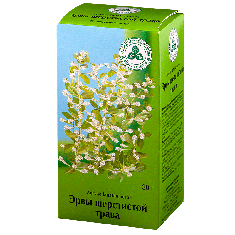 ЭРВЫ ШЕРСТИСТОЙ ТРАВА 30,0