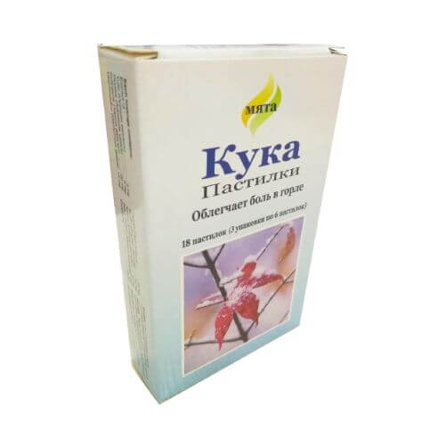 КУКА пастилки со вкусом меда и лимона N18