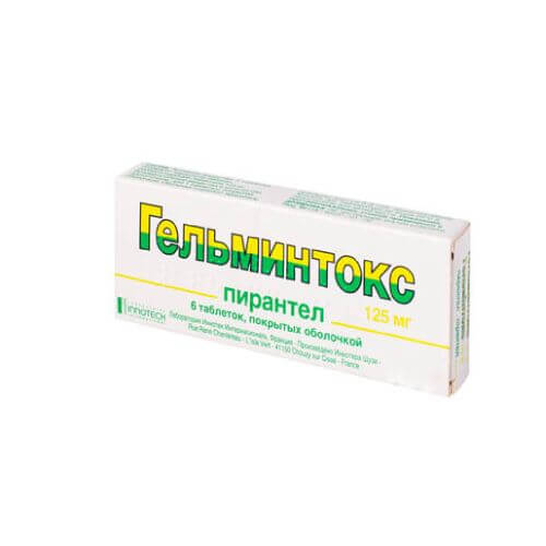 ГЕЛЬМИНТОКС таблетки 125мг N6
