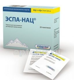 ЭСПА НАЦ 0,6 ПАК 3,0 порошок N20
