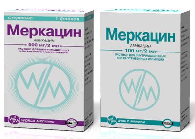 МЕРКАЦИН раствор для инъекций 2мл 100мг/2мл N1