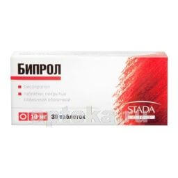 БИПРОЛ 0,01 таблетки N30