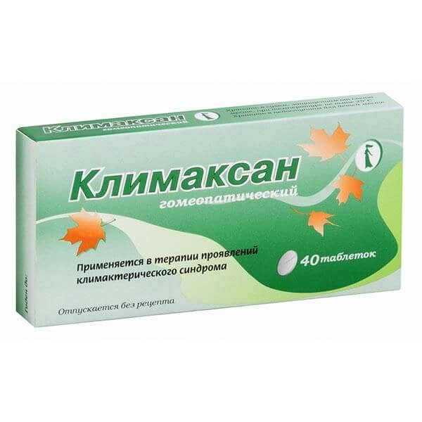 КЛИМАКСАН ГОМЕОПАТИЧЕСКИЙ таблетки N40