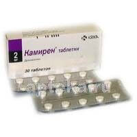 КАМИРЕН 0,002 таблетки N30