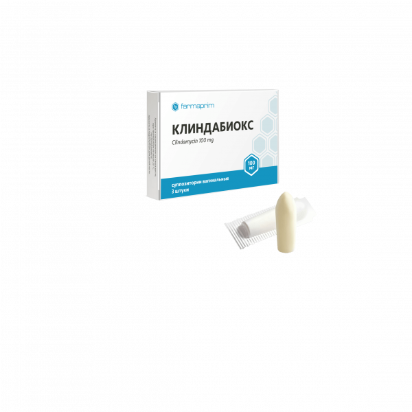 КЛИНДАБИОКС суппозитории 100мг N3