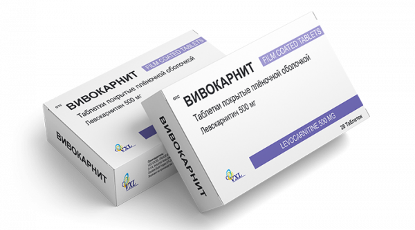 ВИВОКАРНИТ таблетки 500 мг N20