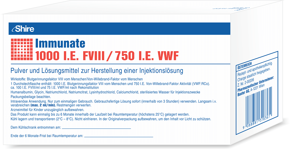 ИММУНАТ лиофилизат 1000МЕ