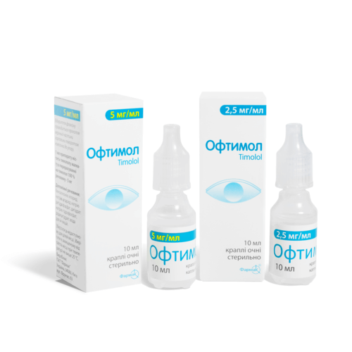 ОФТИМОЛ капли 5мл 5мг/мл