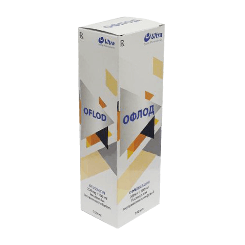 ОФЛОД раствор для инъекций 100мл 200мг/100мл N1