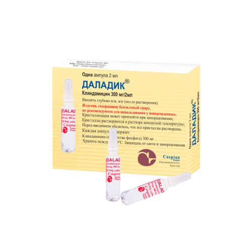 ДАЛАДИК раствор для инъекций 2мл 300мг/2мл N1