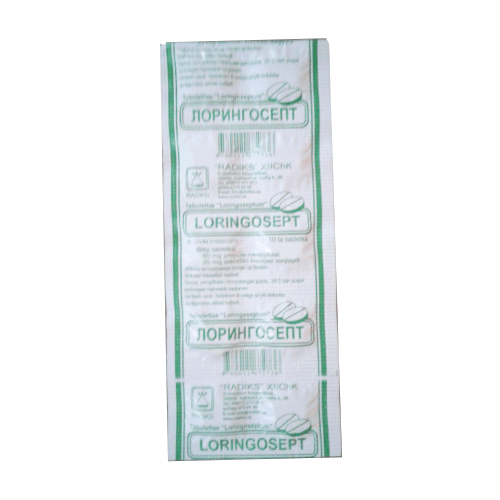 ЛОРИНГОСЕПТ таблетки N6