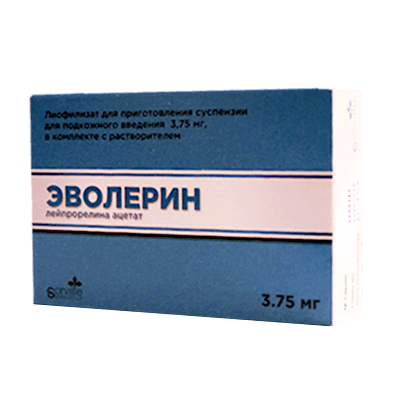 ЭВОЛЕРИН лиофилизат 3,75мг