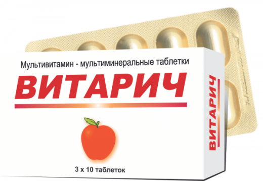 ВИТАРИЧ таблетки N100