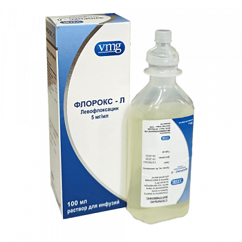 ФЛОРОКС Л раствор для инфузий 100мл 5мг/мл