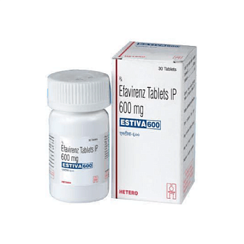 ЭФАВИРЕНЗ, ЛАМИВУДИН И ТЕНОФОВИР ДИЗОПРОКСИЛ ФУМАРАТ таблетки 600мг+300мг+300мг N30