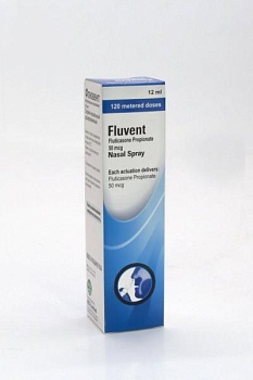 ФЛЮВЕНТ спрей 12мл 120 доз