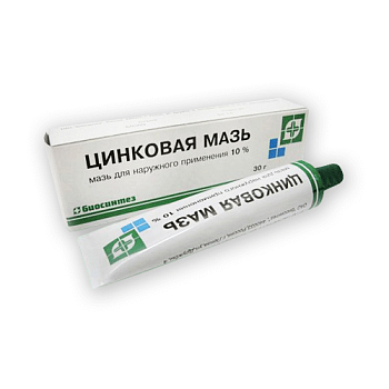 ЦИНКОВАЯ мазь 30г 10%