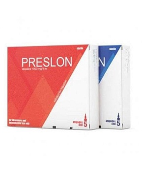ПРЕСЛОН раствор для инъекций 4мл 500мг/4мл N5