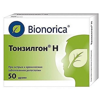 ТОНЗИЛГОН Н драже N100