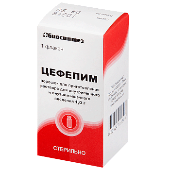 ЦЕФЕПИМ 1,0 порошок